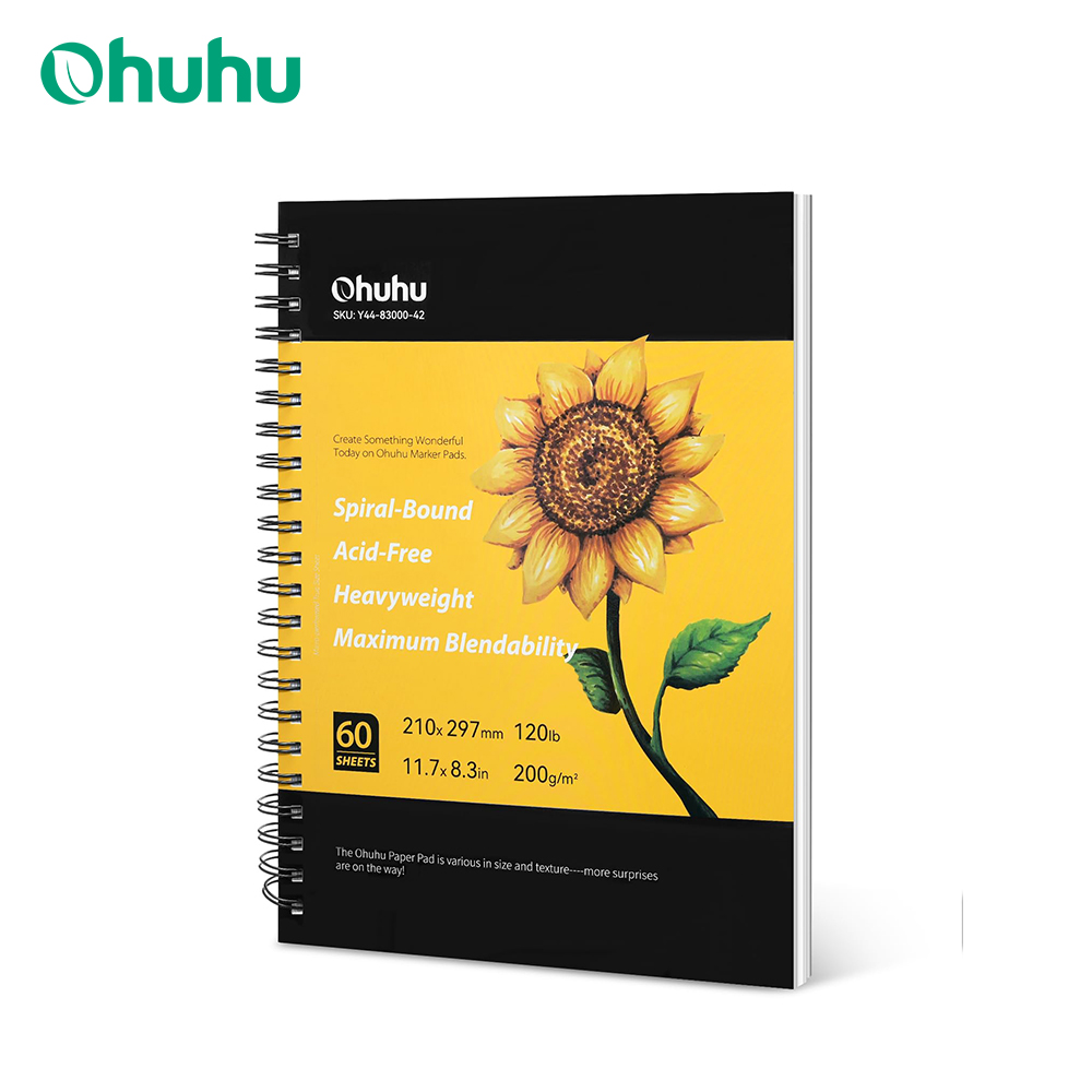 Photography Book - Ohuhu-alfombrilla marcadora encuadernada en espiral para