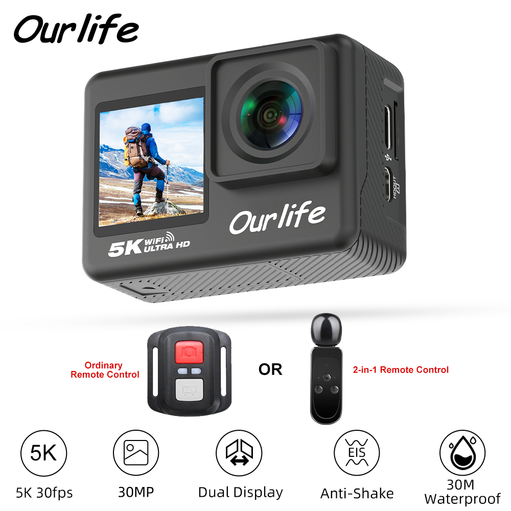 Cámara de acción Ourlife 5K30F - Photographic Memory reseña y precio