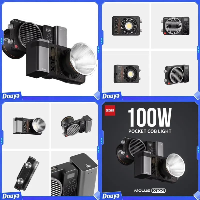 ZHIYUN Molus X100, luz LED COB - Photography Videos Free reseña y precio