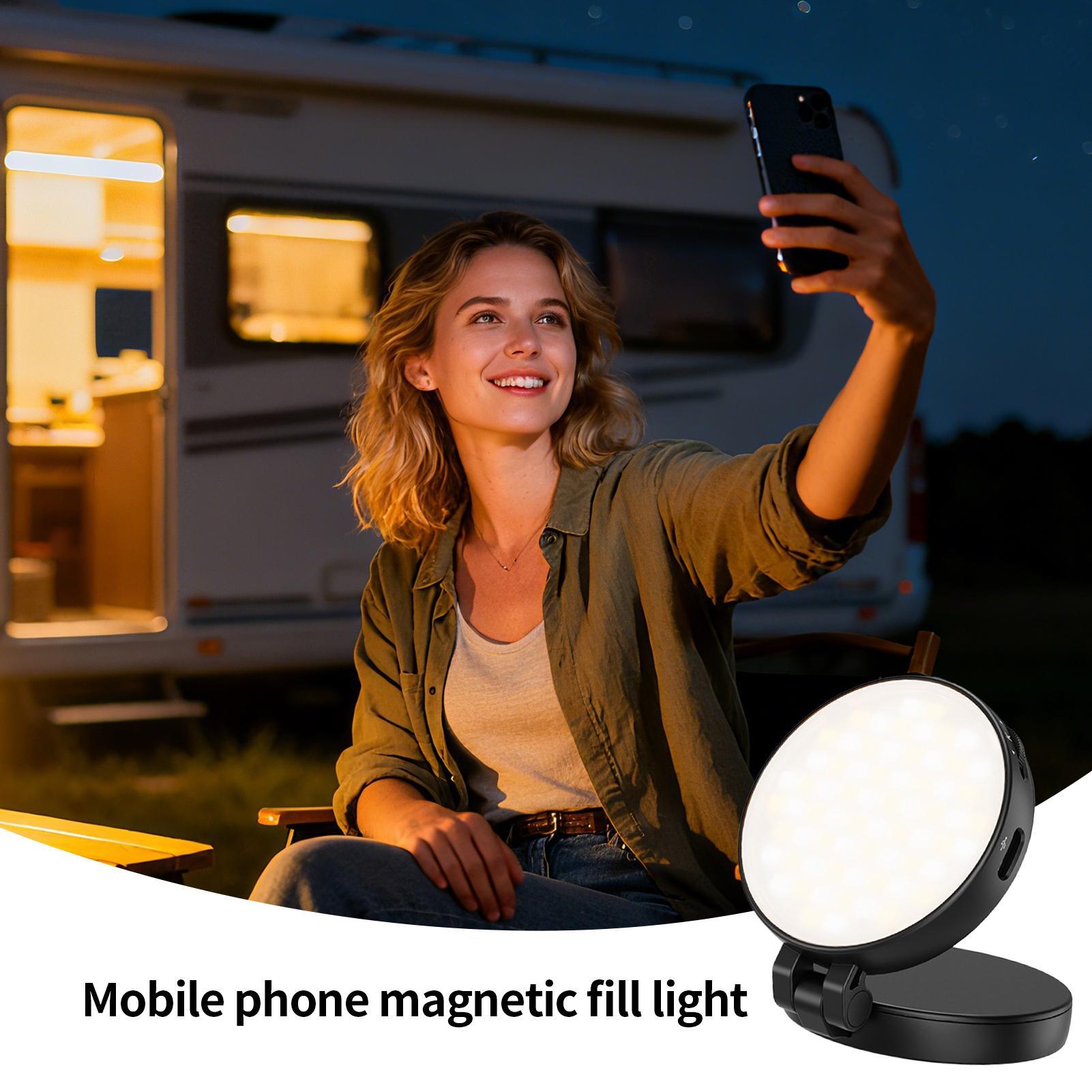 Luz de teléfono, lámpara de gr - Photography Videos Free reseña y precio