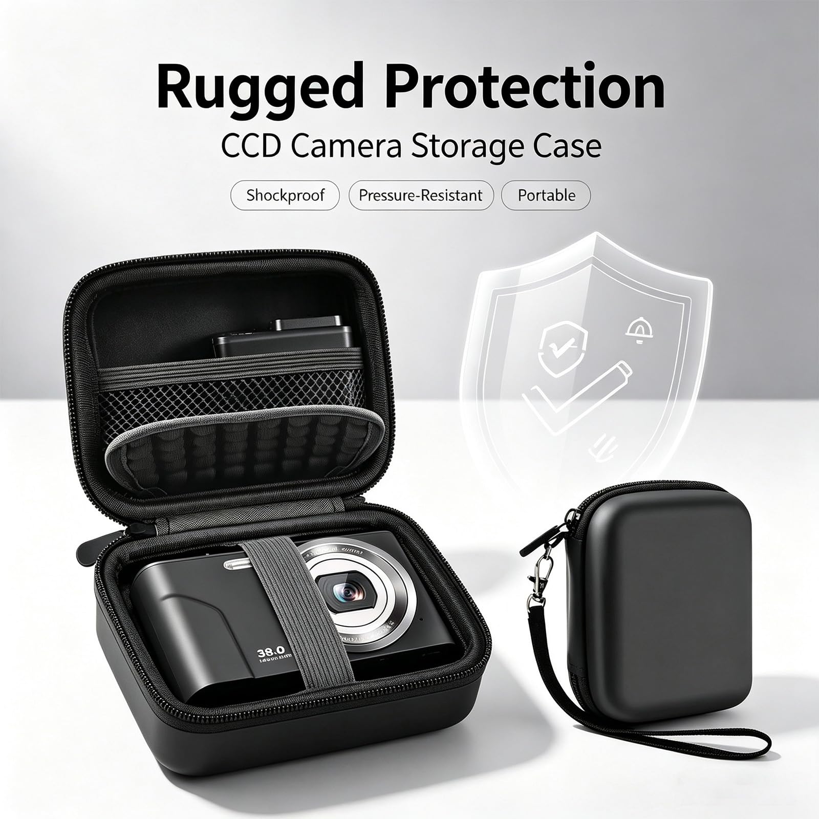 Funda para cámara digital CCD, - Camera Wrist Strap reseña y precio